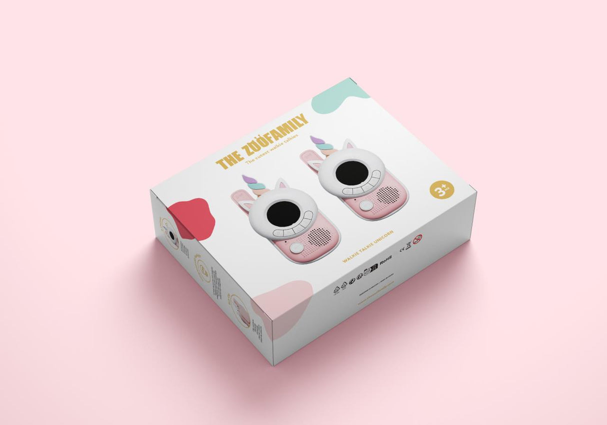 The Zoofamily Walkie Talkie - Einhorn/Einhorn