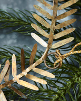 House Doctor - Weihnachtsschmuck, HDLamet rund, Messing