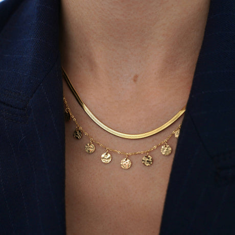 Victoire Collection Serpentine-Kette – Gold