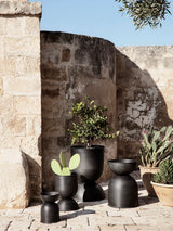 Ferm Living Hourglass Pot Extra Small – Black