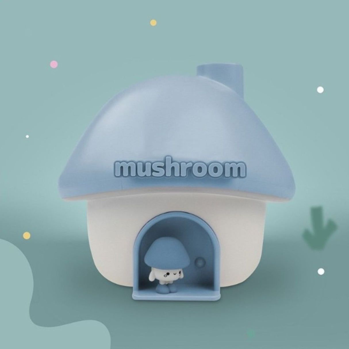 Mary's - Mushroom House Luftbefeuchter Blue
