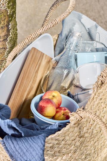 Strandtasche Seegras konisch