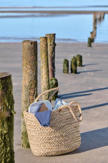 Strandtasche Seegras konisch