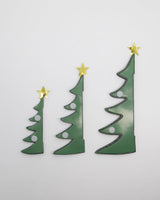 House Doctor HDTree Weihnachtsbäume – Grün, 3er-Set