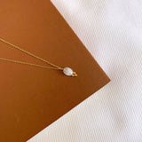 Victoire Collection Halskette mit Bergkristall – Edelstahl