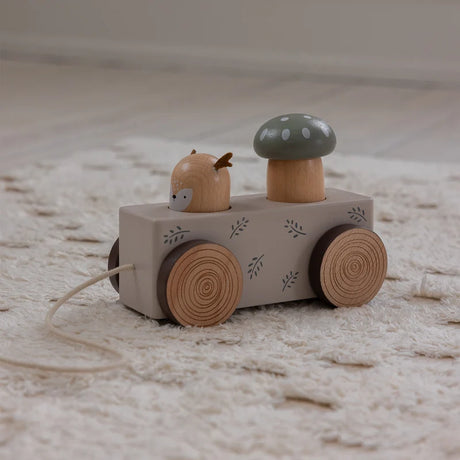 Sebra Nachziehtier mit Pop-up – Woodland
