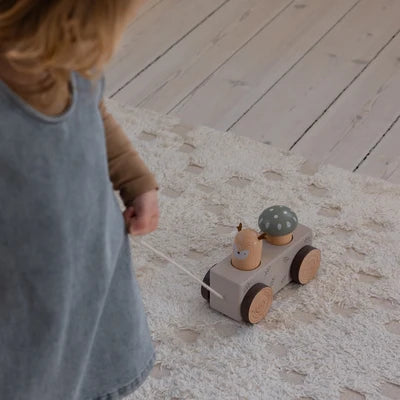 Sebra Nachziehtier mit Pop-up – Woodland