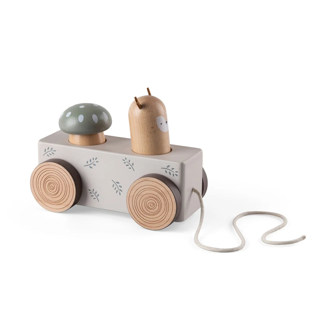 Sebra Nachziehtier mit Pop-up – Woodland