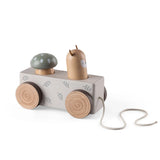 Sebra Nachziehtier mit Pop-up – Woodland