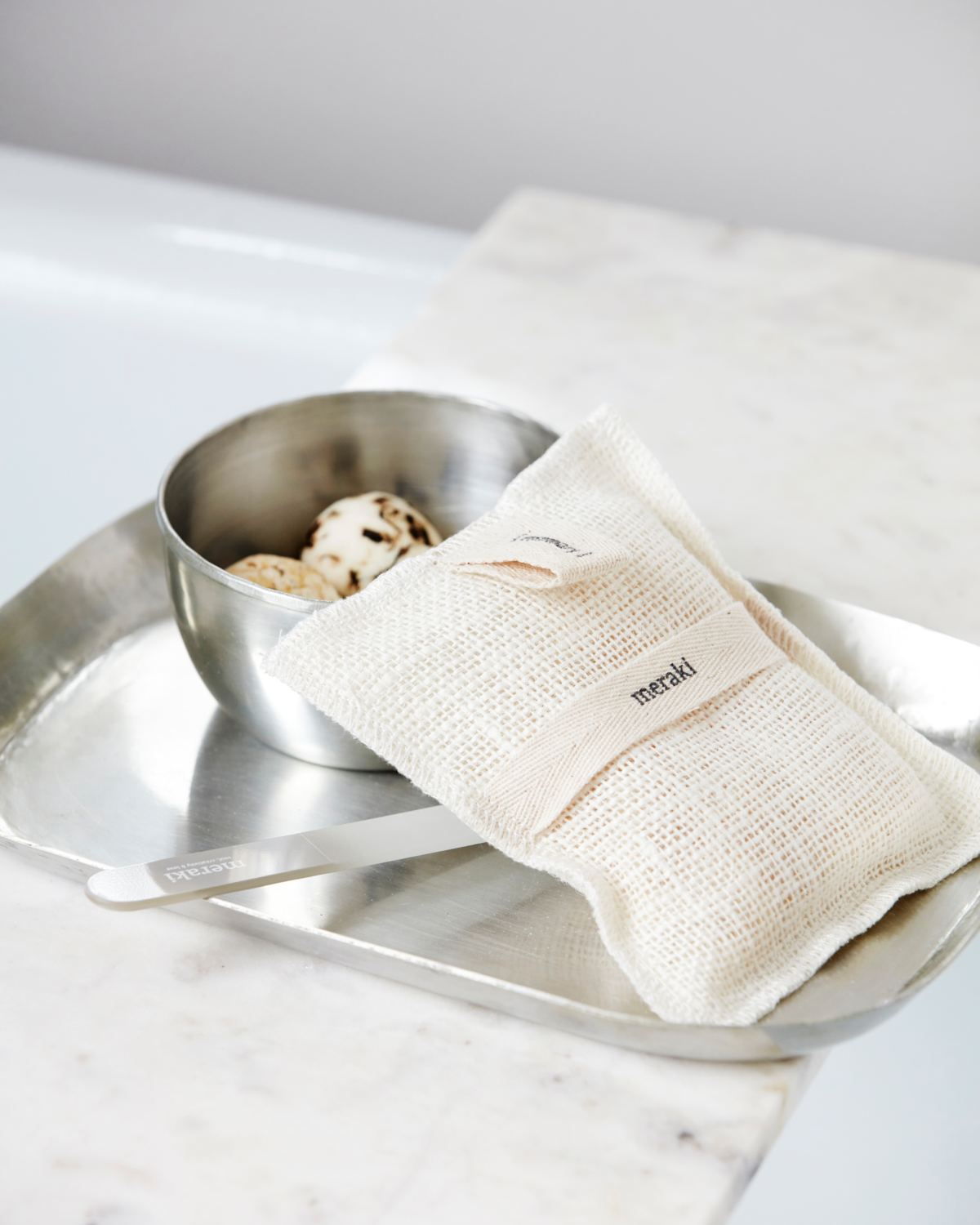 Meraki Badehandschuh "Rosemary"