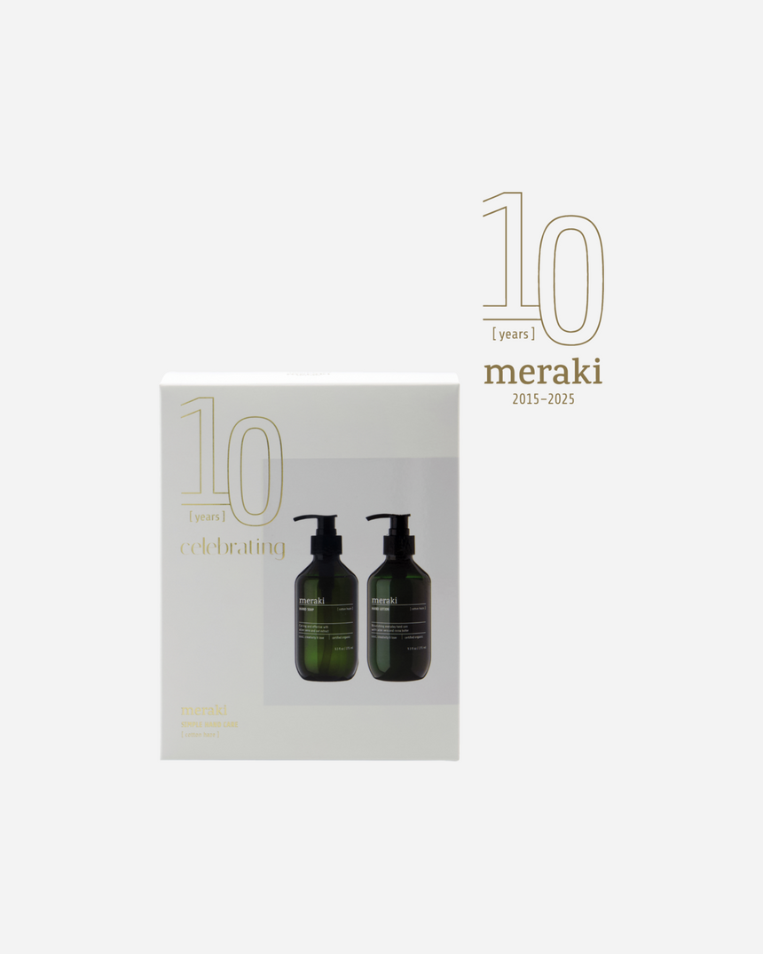 Meraki Geschenkbox, Cotton Haze, Simple hand care, 275 ml