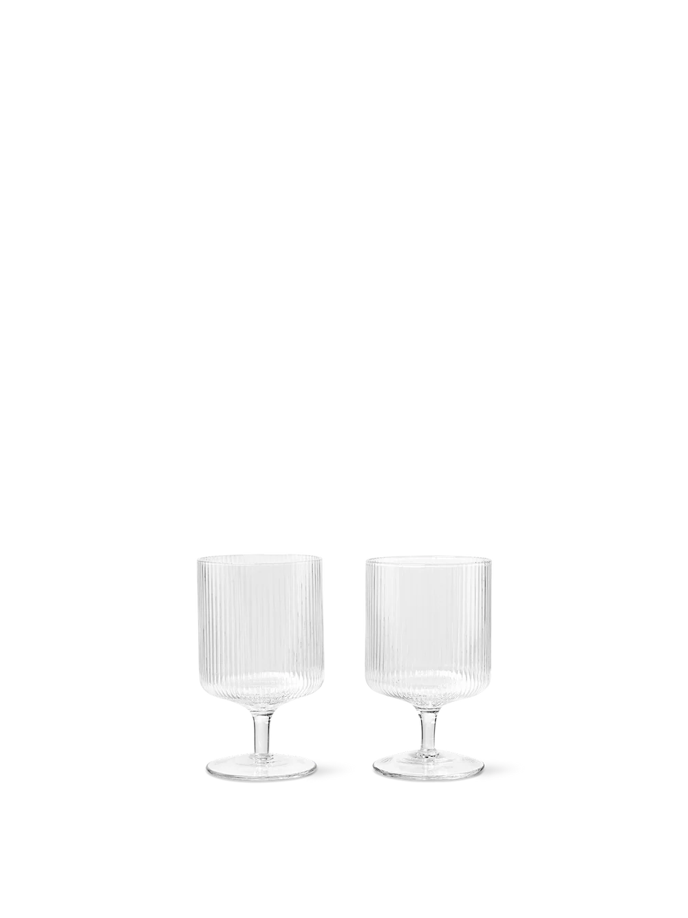 Ferm Living Ripple Weingläser 2er Set