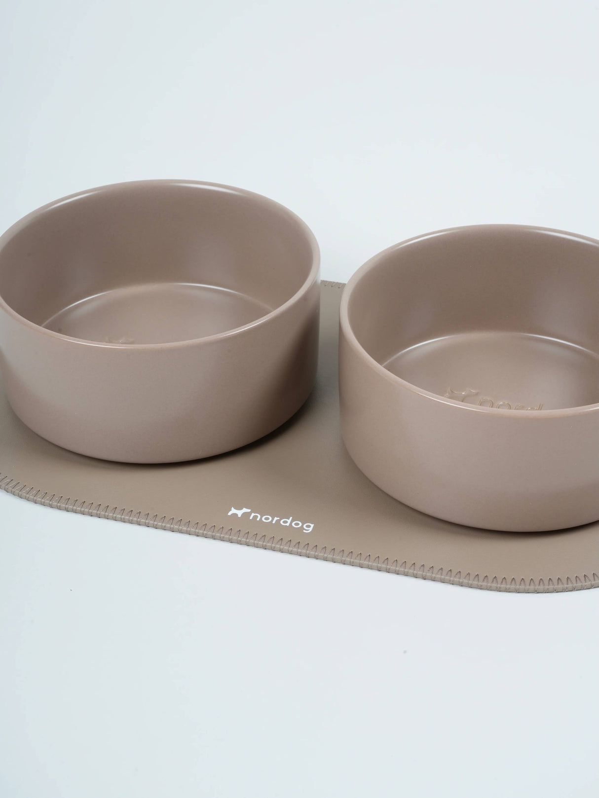 Platzset für Hundenäpfe (Kakao, rund)