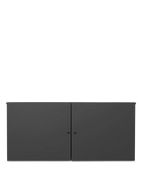 Bookshelf with hooks