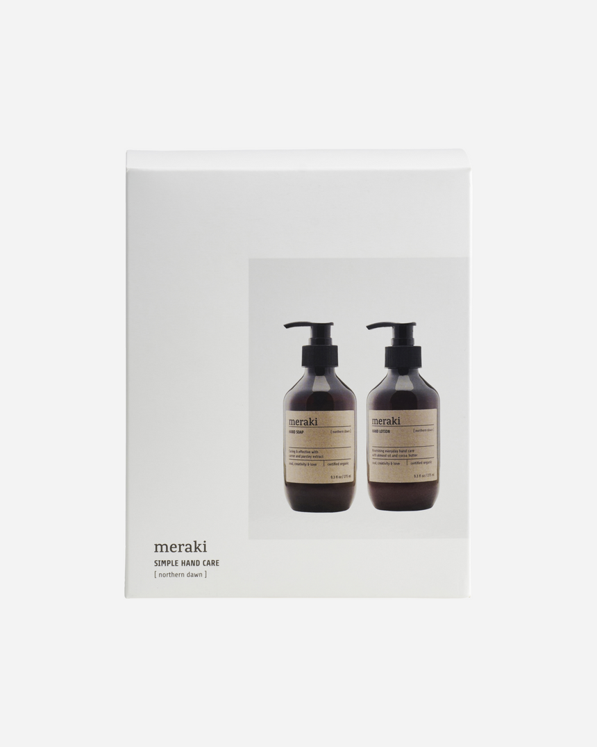 Meraki Geschenkbox, Northern dawn, Simple hand care