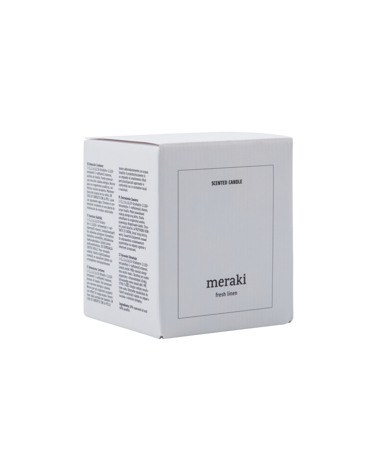 Meraki, Duftkerze "Fresh Linen"