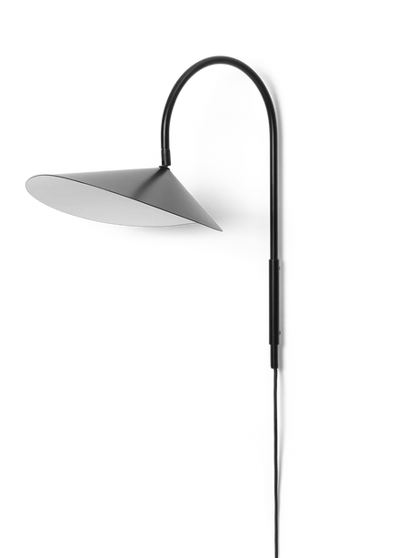Ferm Living - Arum Swivel Wandleuchte Schwarz