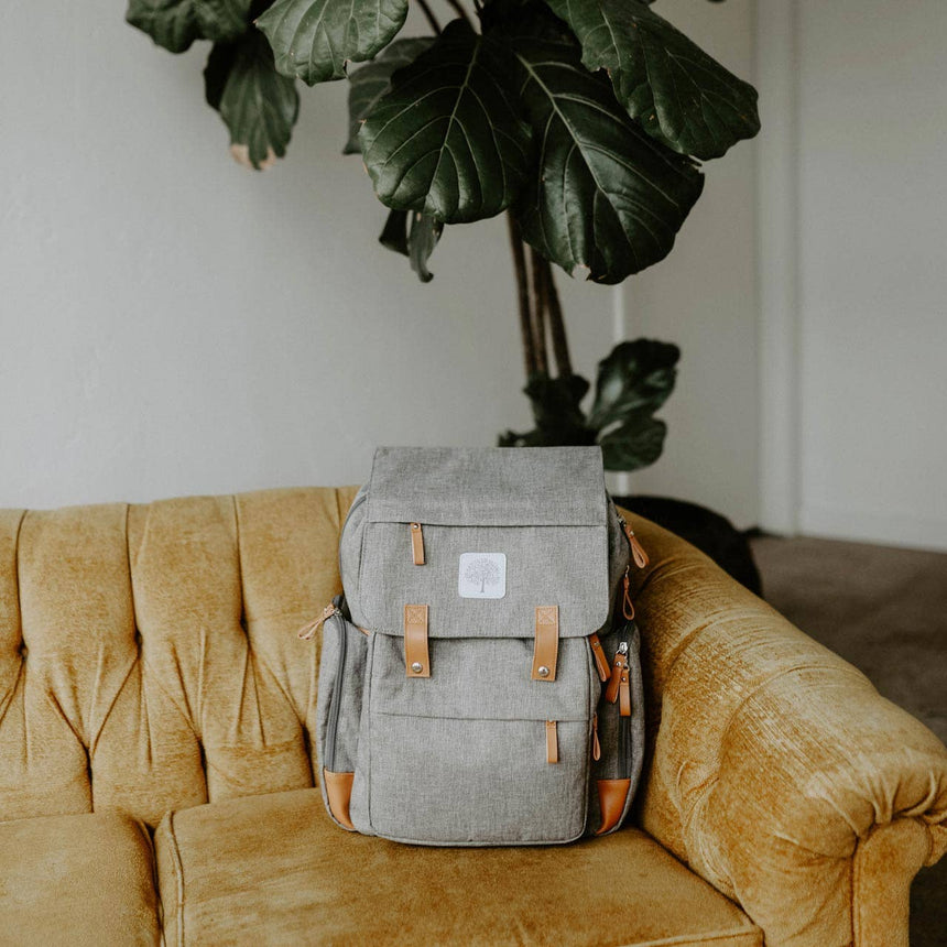 Birch Bag - Wickelrucksack in Grau