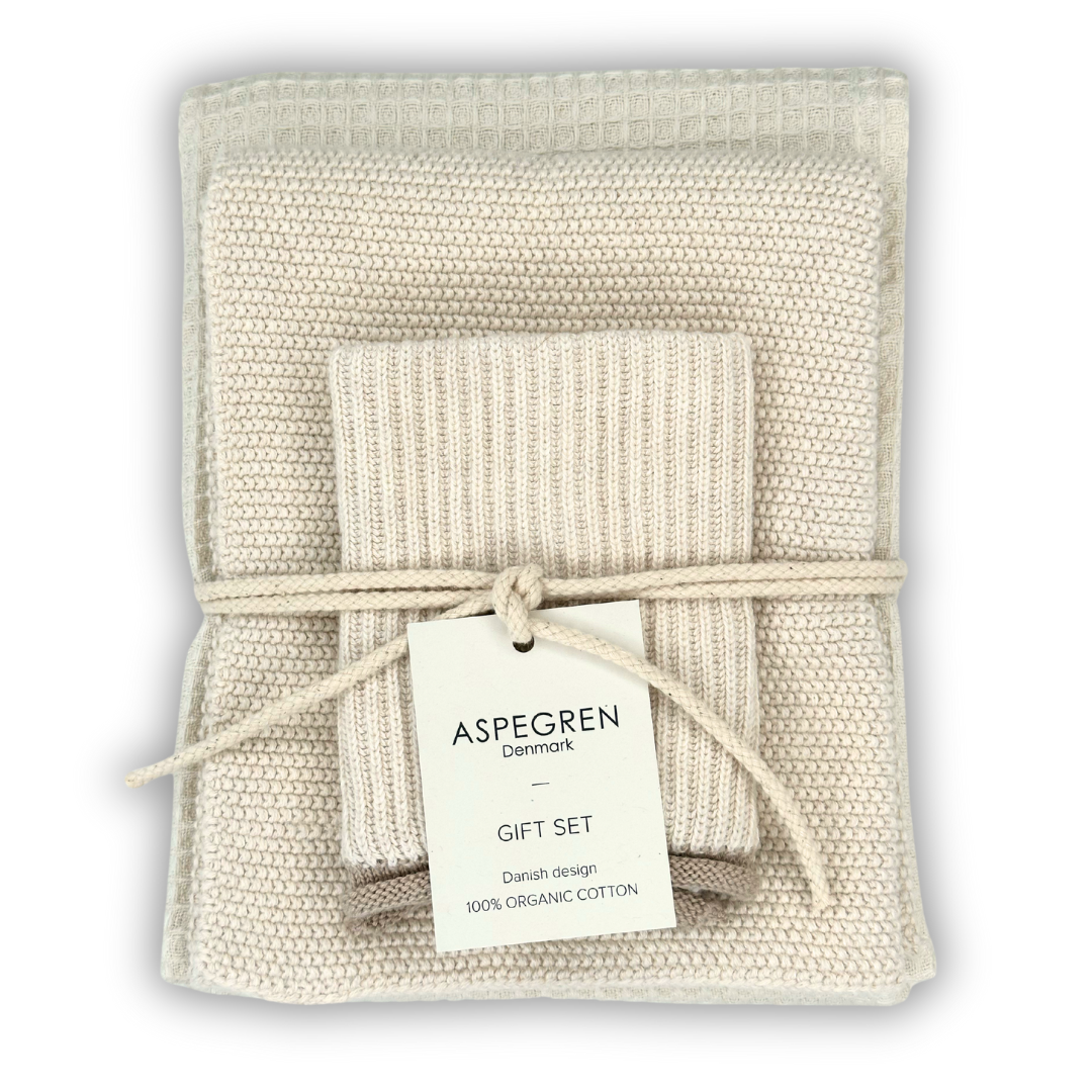 Aspegren Geschenkset Küchentextilien – Birch