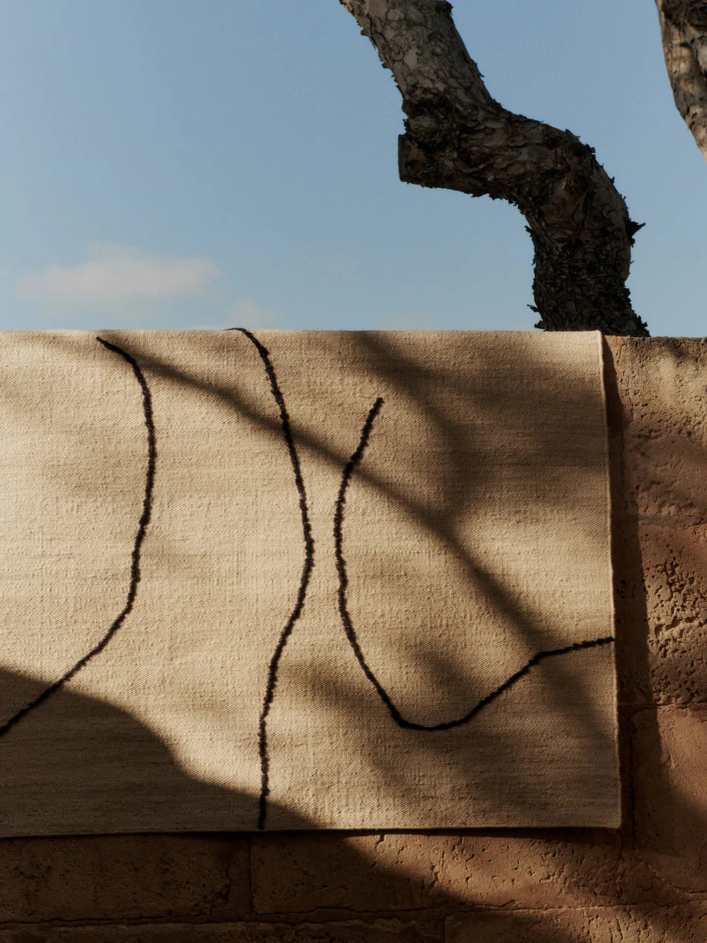 Ferm Living - Gesso Jute Teppich