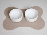 Tischset für Hundenäpfe (Cappuccino)
