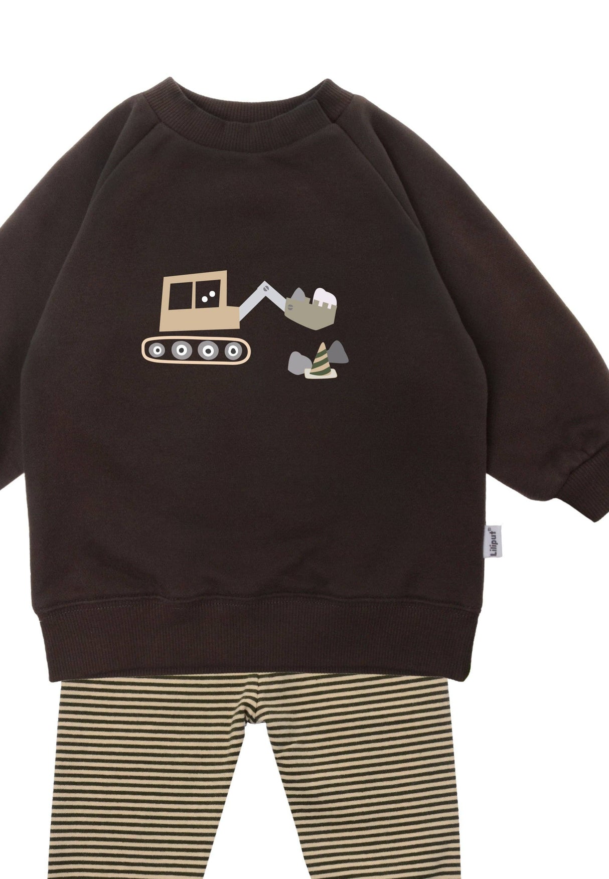2tlg. Set mit Sweatshirt und Leggings "Bagger"