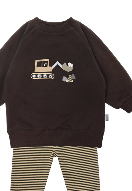 2tlg. Set mit Sweatshirt und Leggings "Bagger"