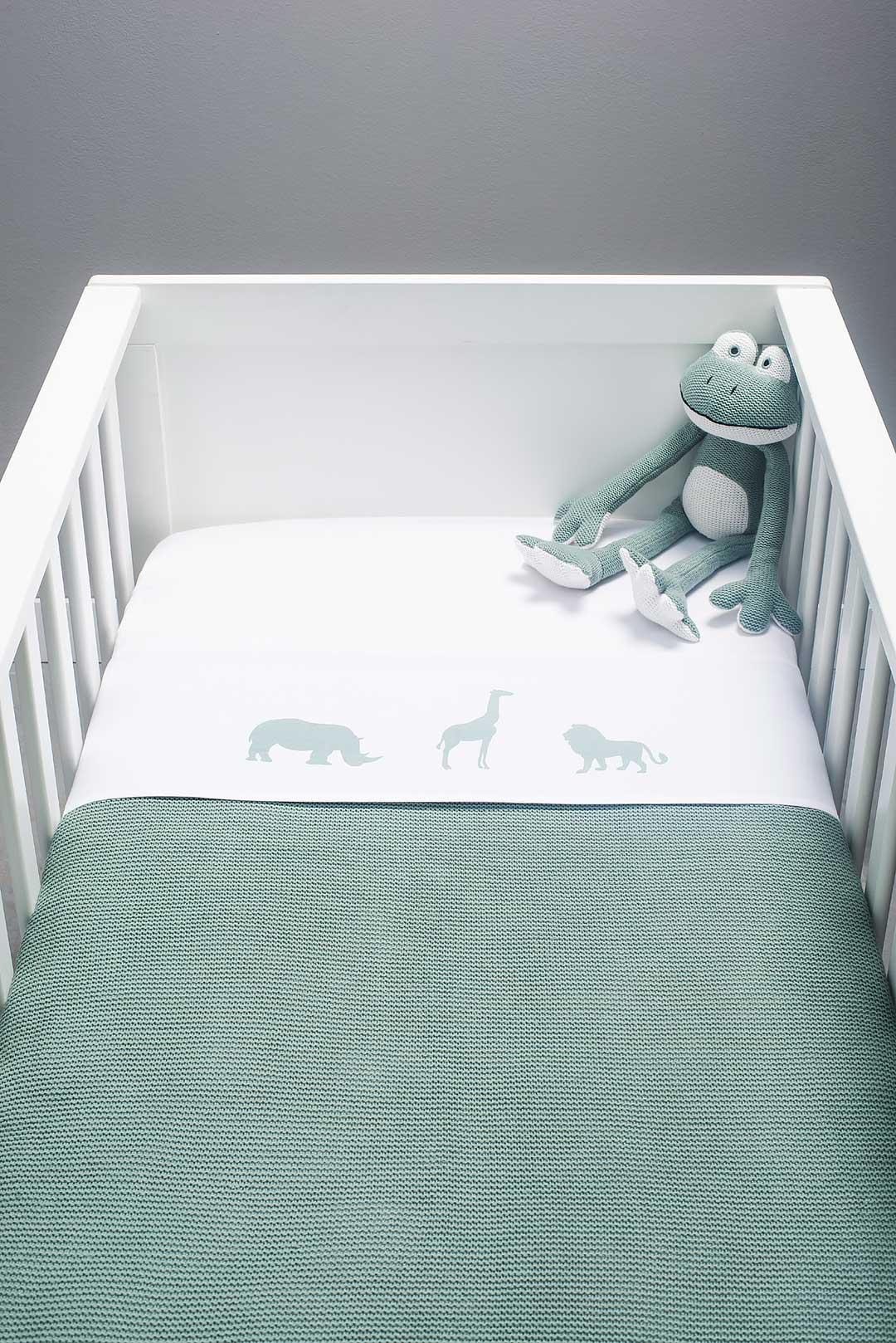 Decke Wiege 75x100cm Basic Knit