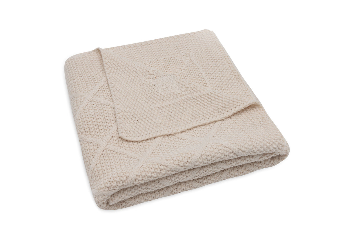 Decke Wiege 75x100cm Check Knit