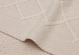Decke Wiege 75x100cm Check Knit