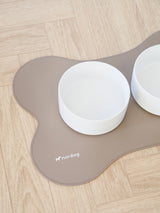 Tischset für Hundenäpfe (Kakao)