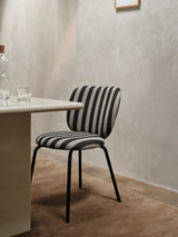 Ferm Living Rico Chair – Sand/Black Louisiana
