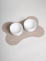 Tischset für Hundenäpfe (Cappuccino)