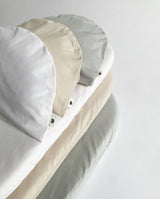 Bettwäsche-Set für Babykorb - Soft grey