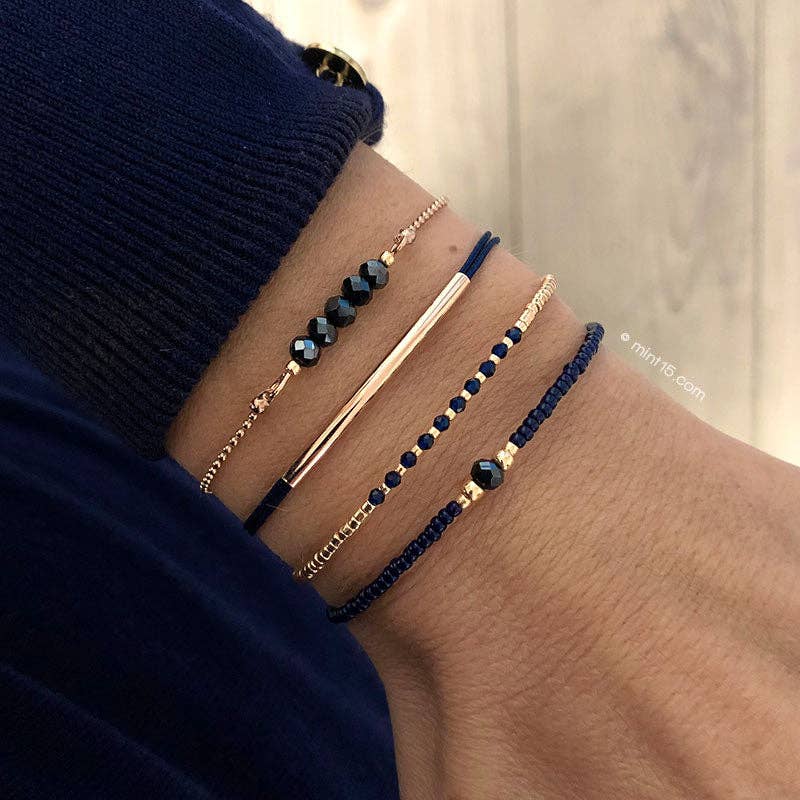 Armband-Set 'Navy Chic'