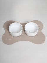 Tischset für Hundenäpfe (Cappuccino)