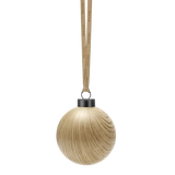 Blomus KISEKY Weihnachtsschmuck 4er Set – Natürliche Eiche