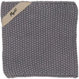 Topflappen Mynte gestrickt, verschiedene Farben