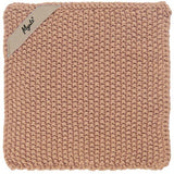 Topflappen Mynte gestrickt, verschiedene Farben