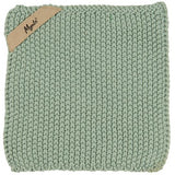 Topflappen Mynte gestrickt, verschiedene Farben