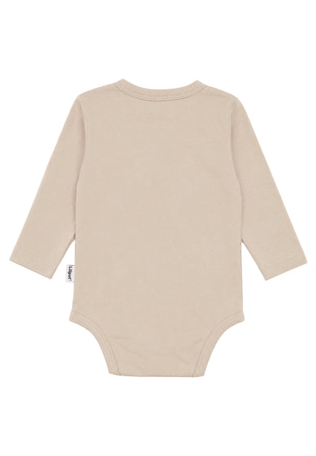 Liliput Langarm-Shirtbody „Milky Morning“ – Beige - 86/92