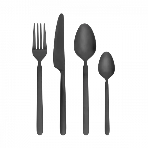 Blomus STELLA Besteck-Set 16-teilig – Black