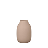 Blomus COLORA Vase – Indian Tan Soft Touch Größe S
