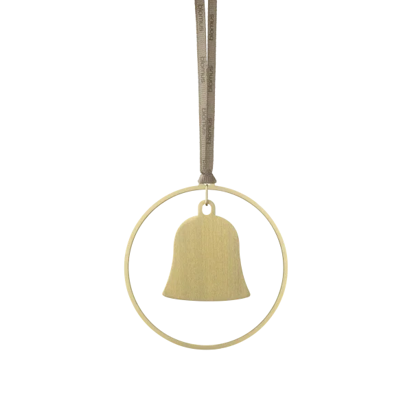 Blomus KITAI Weihnachtsschmuck – 4er Set Glocken – Gold