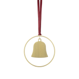 Blomus KITAI Weihnachtsschmuck – 4er Set Glocken – Gold