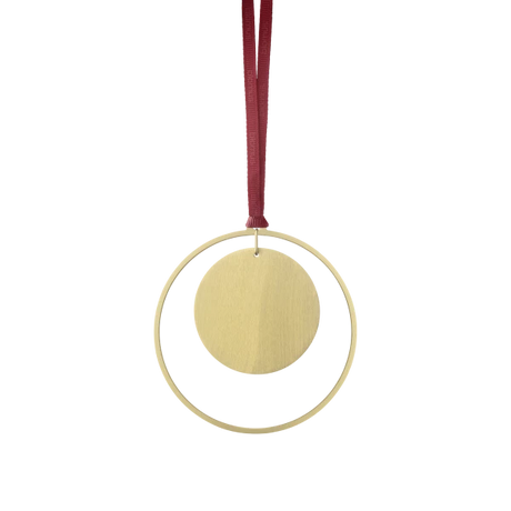Blomus KITAI Weihnachtsschmuck – 4er Set Kugeln – Gold