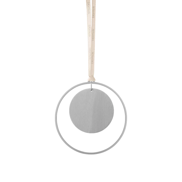 Blomus KITAI Weihnachtsschmuck – 4er Set Kugel – Silber
