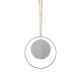 Blomus KITAI Weihnachtsschmuck – 4er Set Kugel – Silber