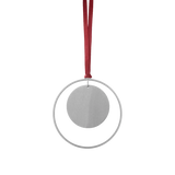 Blomus KITAI Weihnachtsschmuck – 4er Set Kugel – Silber