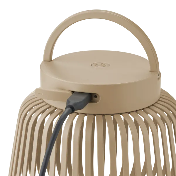 blomus LITO LED Akku Tischleuchte – Nomad Größe XS